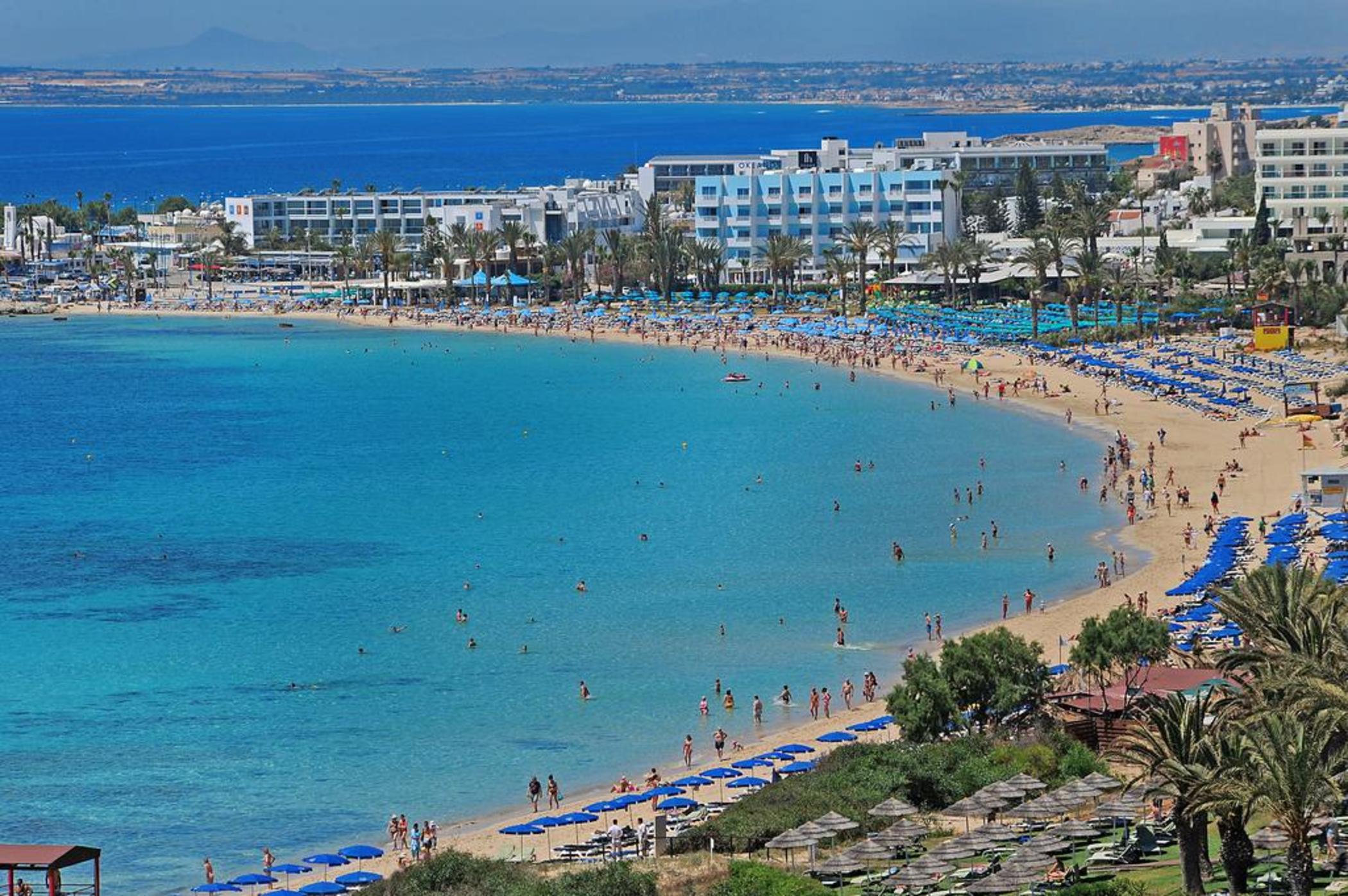 Okeanos Beach Boutique Hotel Ayia Napa Bagian luar foto