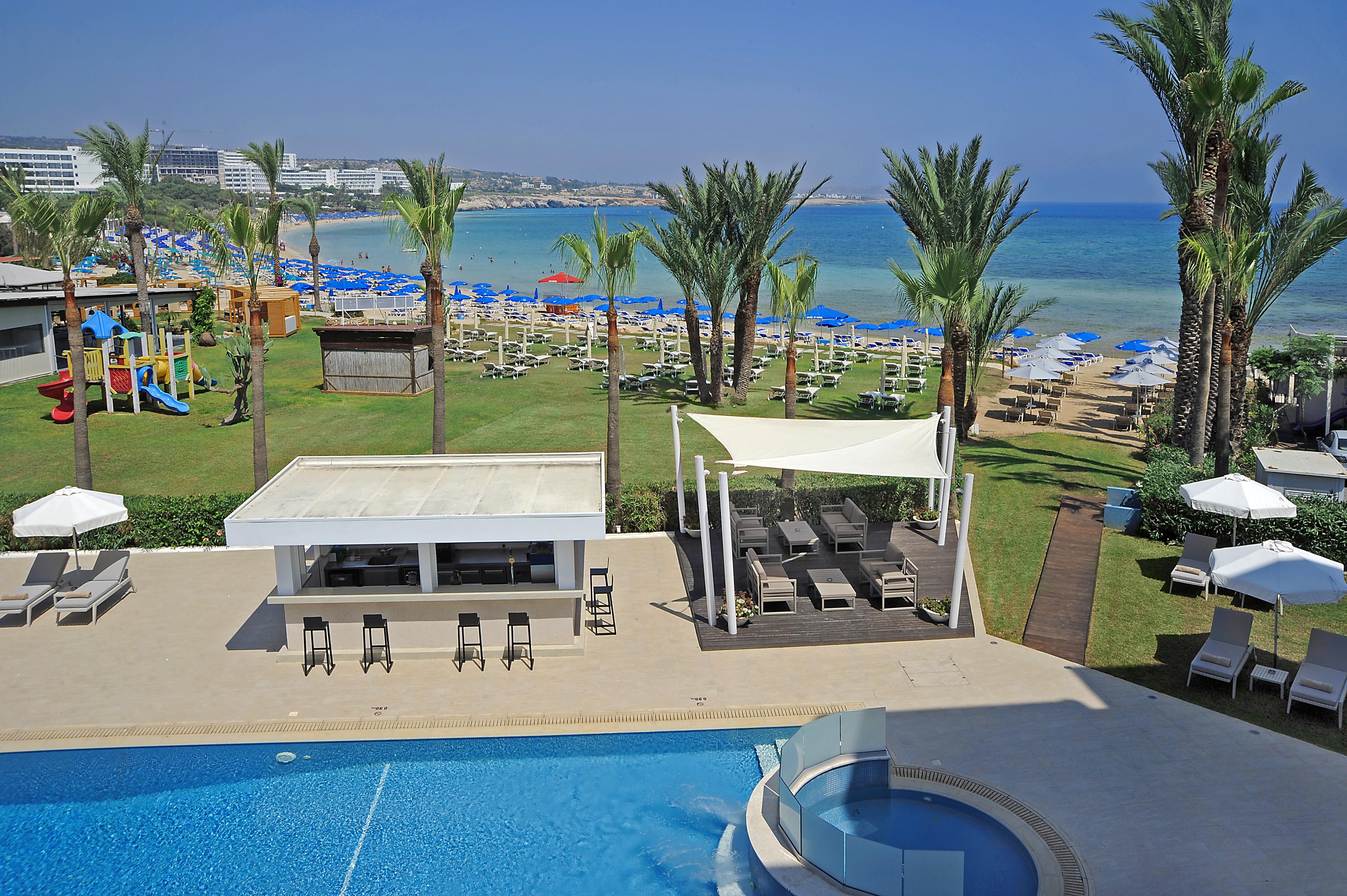 Okeanos Beach Boutique Hotel Ayia Napa Bagian luar foto